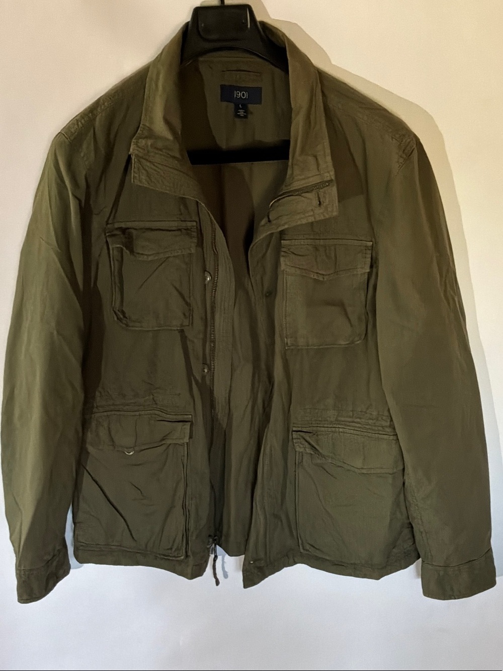 1901 Men's Olive Field Utility Jacket